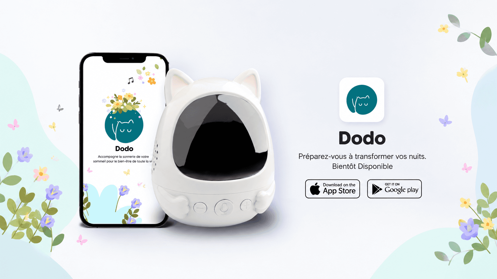 Dodo — the cat-shaped sleep assistant and its companion app